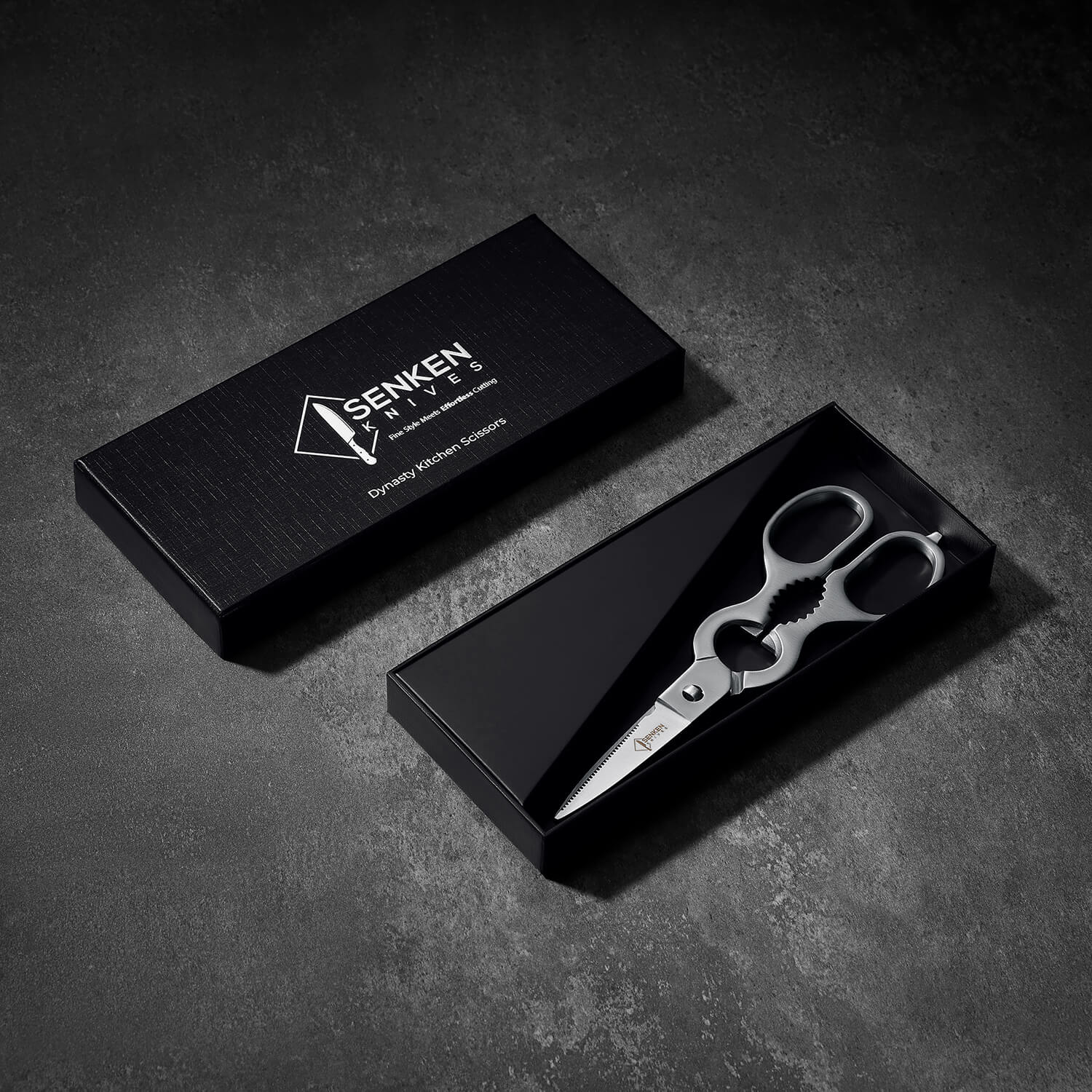 Dynasty Stainless Steel Kitchen Scissors Perfect Gift Box