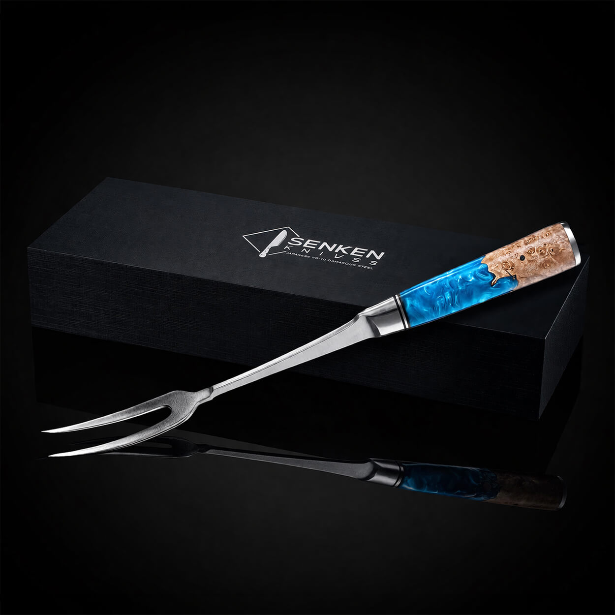 Tsunami Carviing Fork Luxury Gift Package