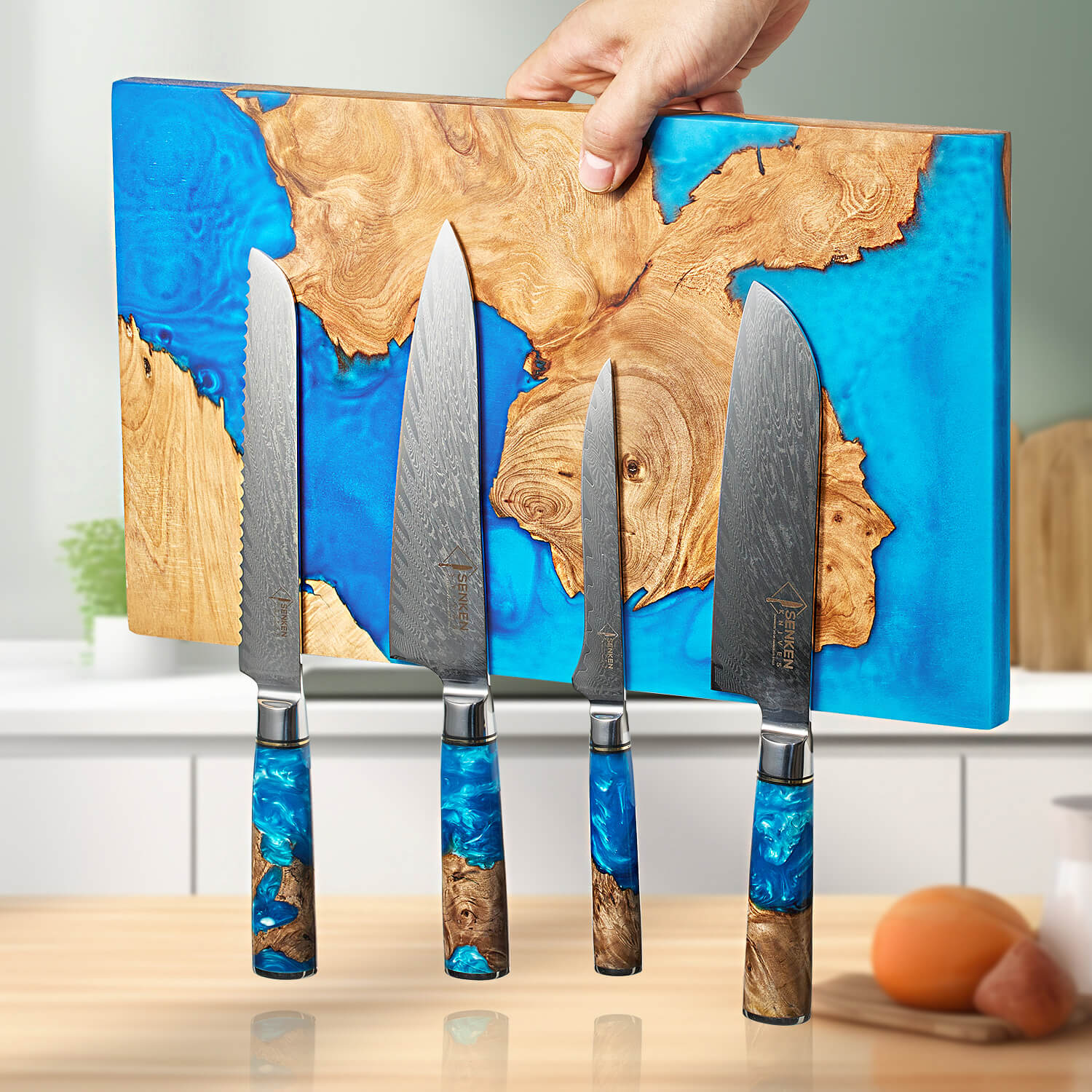 Tsunami Magnetic Block Extra Large Blue Resin Blend Image 5