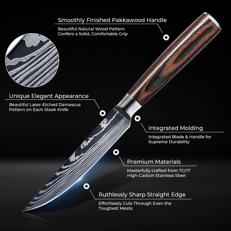 Imperial Steak Knife by Senken Knives Specs Materials Size