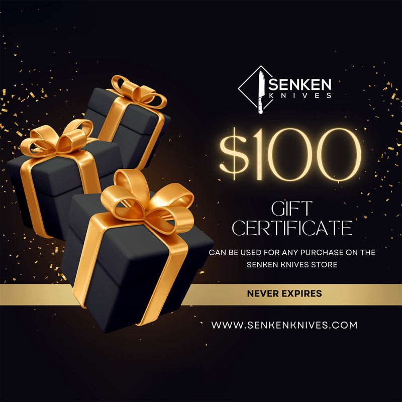 Senken Knives $100 Gift Card
