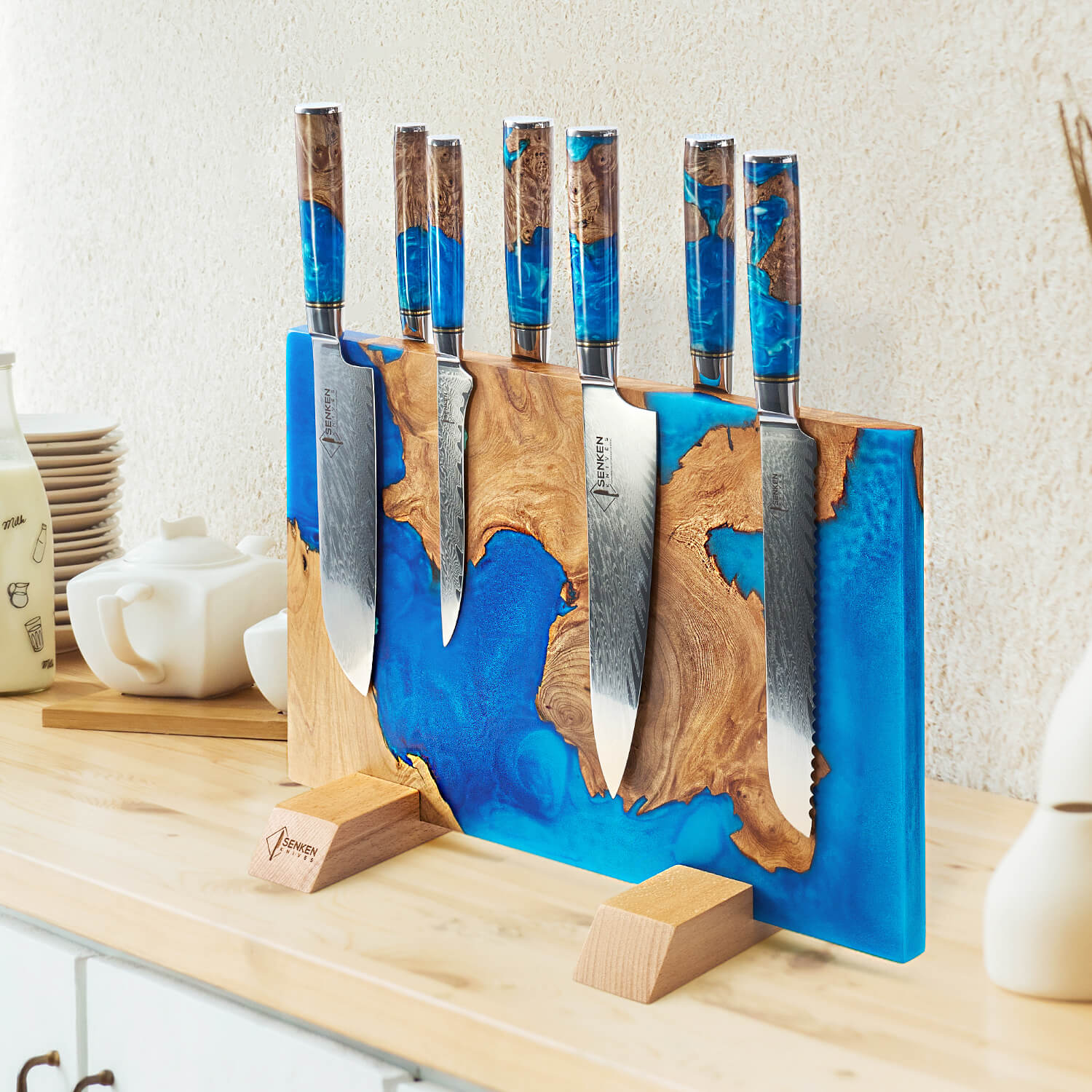 Tsunami Magnetic Block Extra Large Blue Resin Blend Image 8