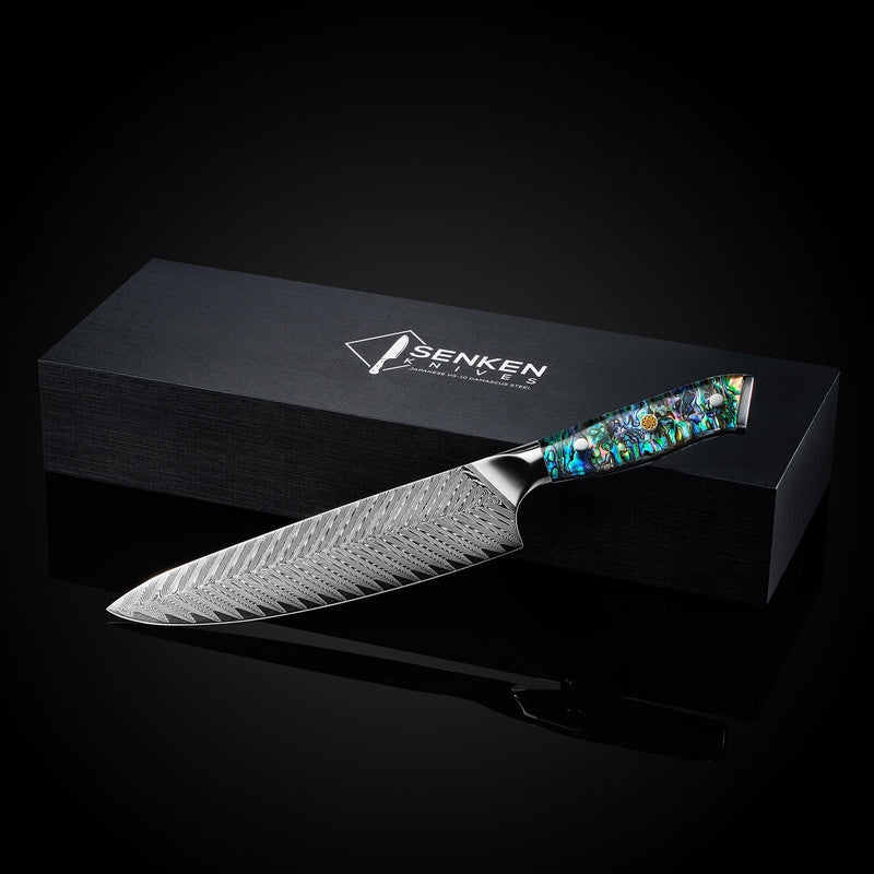 Damascus Steel Japanese Chef Knife Gift Box