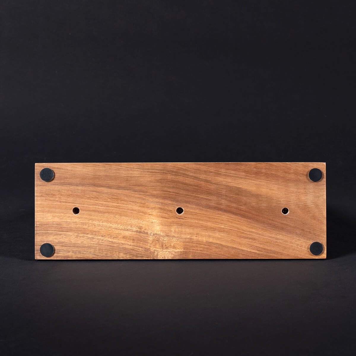 Acacia Wood Magnetic Knife Block Double Sided Senken Base