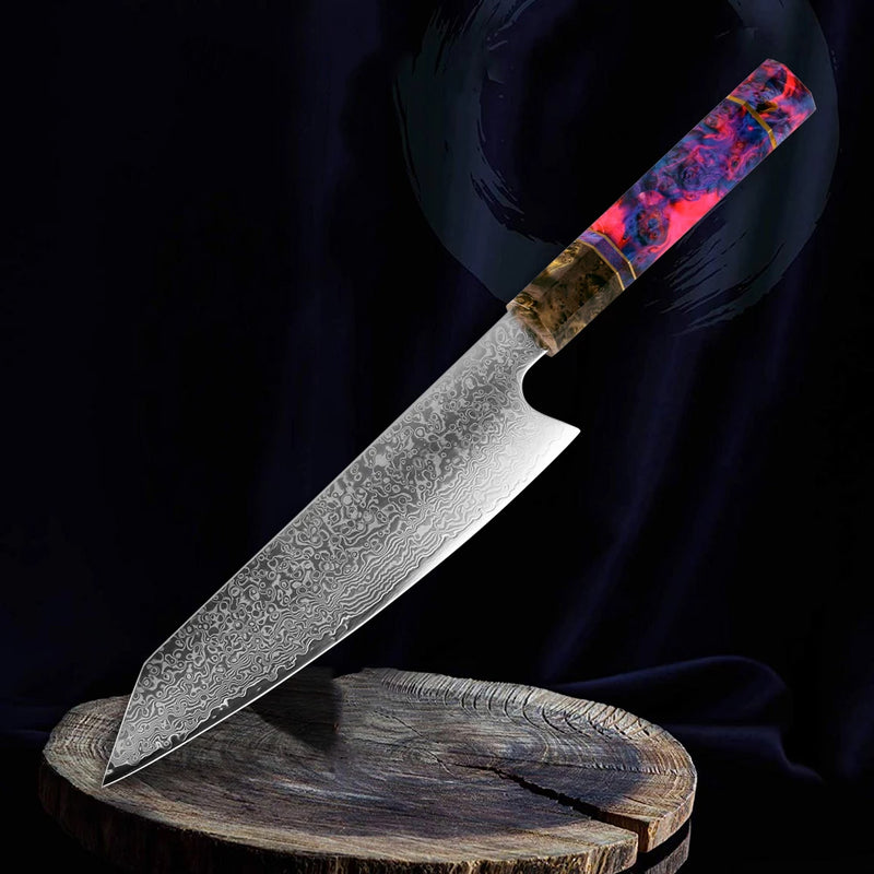 "Ryujin" Damascus Steel Kiritsuke Chef's Knife