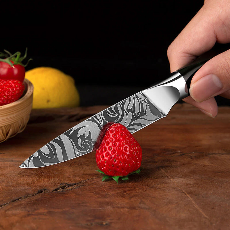 Wasabi Engraved Paring Knife